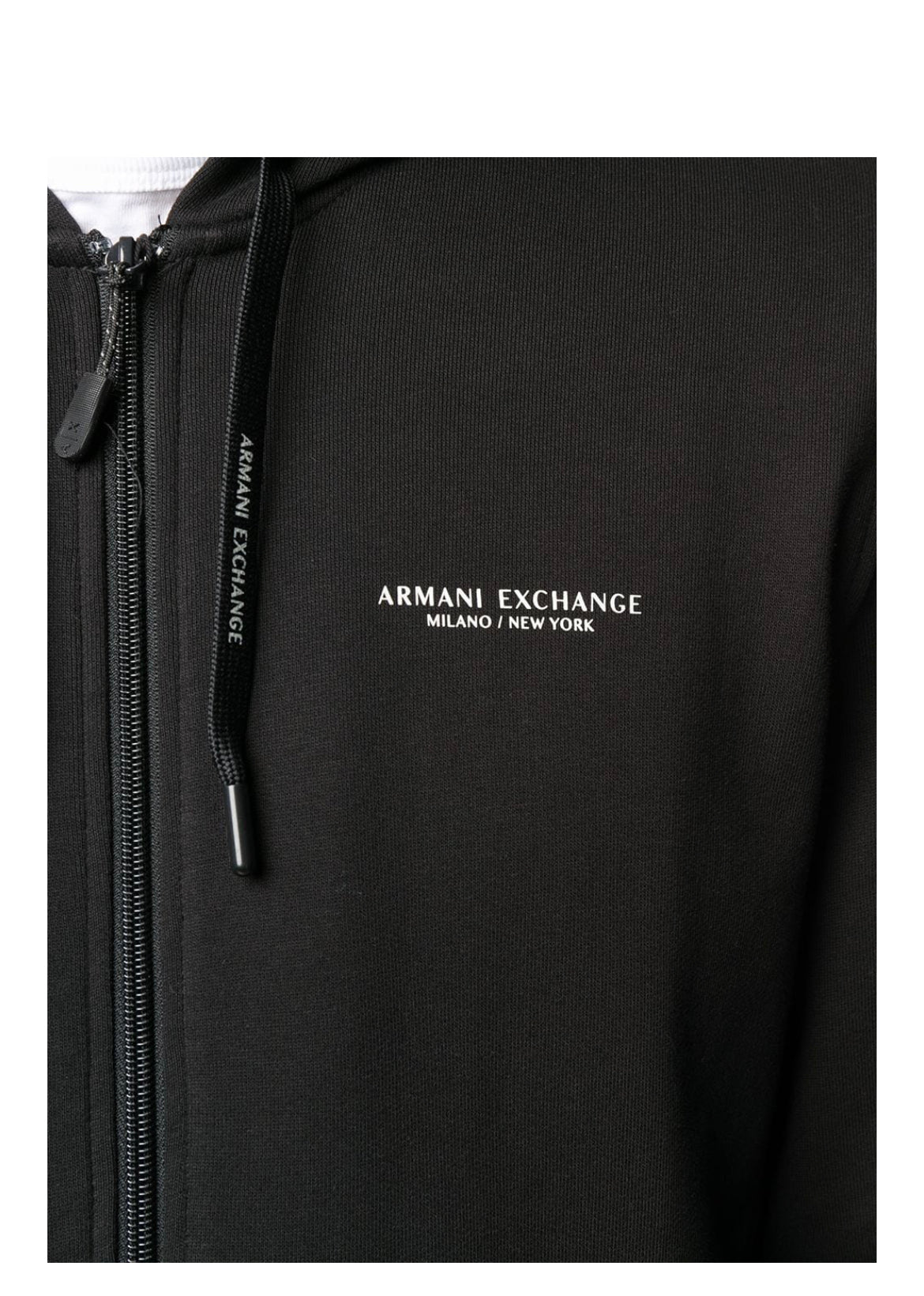 Armani Exchange Hood zip Navy 8NZM95