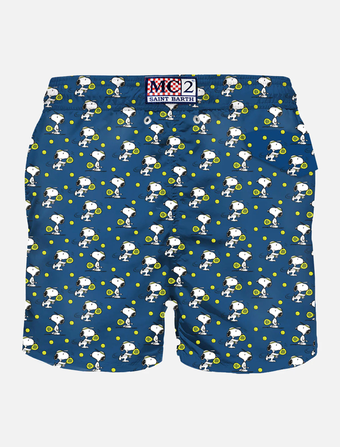 MC2SaintBarth Man light fabric swim shorts with Snoopy print | SNOOPY - PEANUTS™ SPECIAL EDITION
