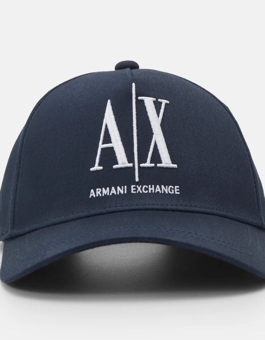 Armani Exchange keps loggo Navy
