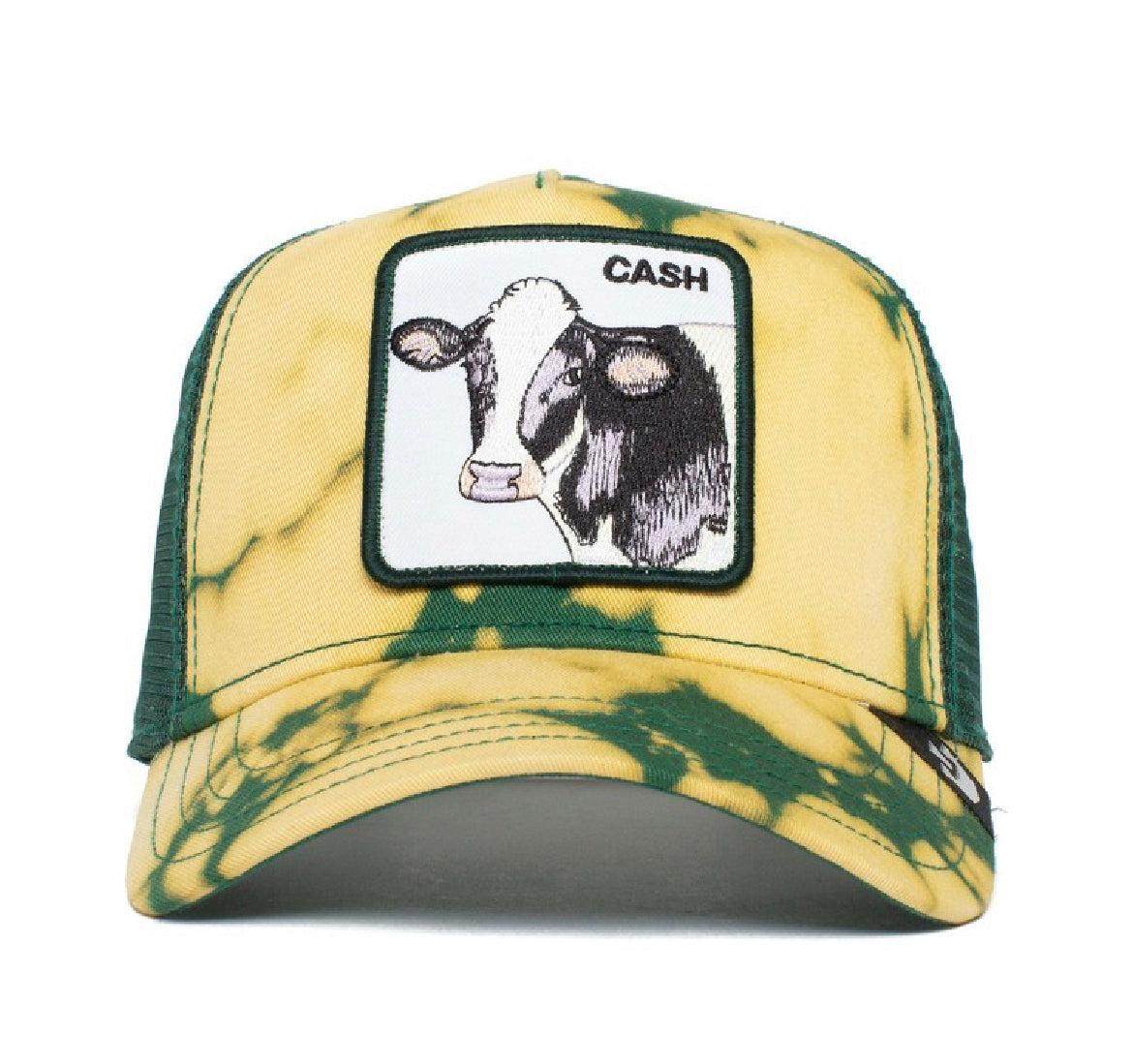 Goorin Bros. Cash Acid Cow The Farm Green Trucker Hat