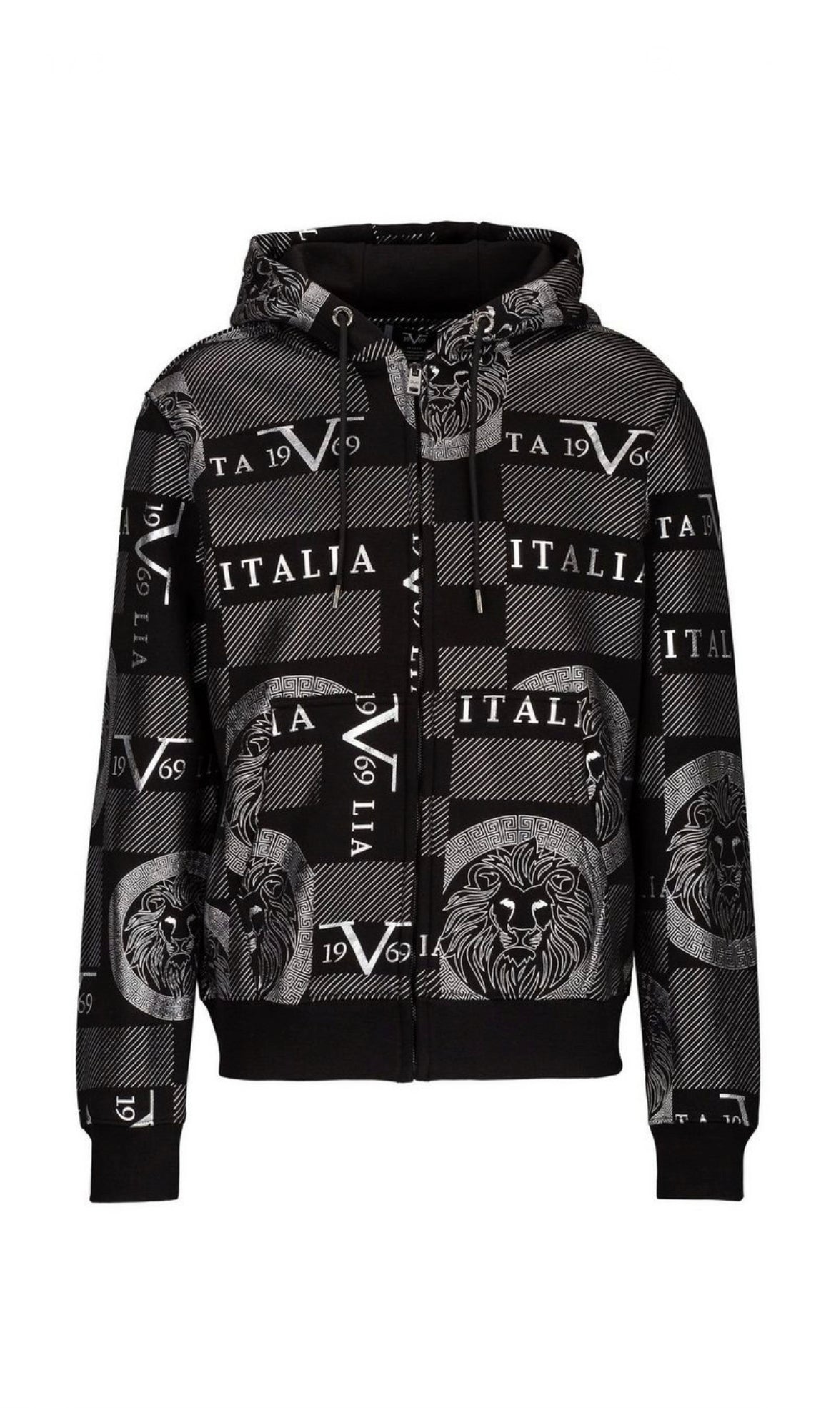 19V69 Italia by Versace Strickjacket zip